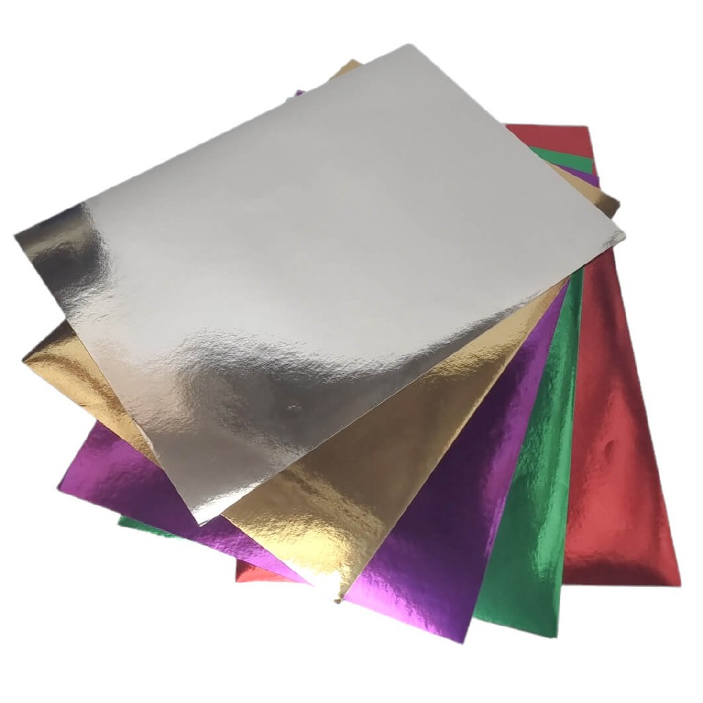 A4 Metallic Adhesive Paper 5s K&M Evans Trading Ltd.